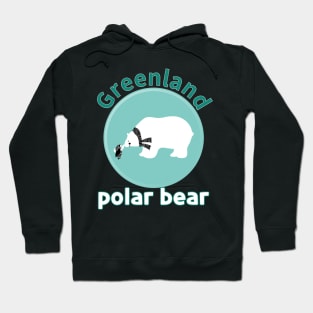 greenland polar bear Hoodie